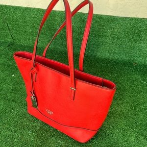 Guess Red Medium Logo Tote - Shoulder Bag - Guess Purse Handbag